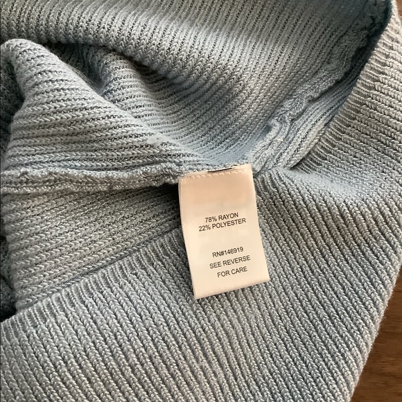 freshman 1996 Blue Bodycon dress V-neck with Collar Size Large - Picture 5 of 5